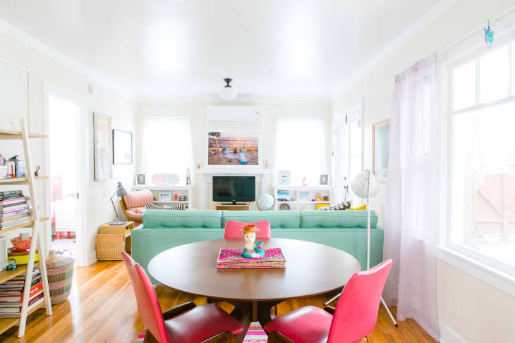 Small room dining table top
